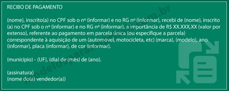 Modelo De Recibo De Compra E Venda De Veiculo Muitos Modelos My Xxx
