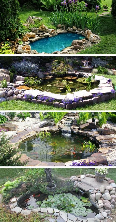 15 Awe Inspiring Garden Ponds That You Can Make By Yourself Ponds