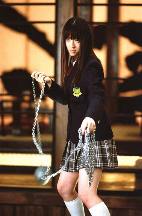 As The Ball And Chain Wielding Schoolgirl Bodyguard Of O Ren Ishii