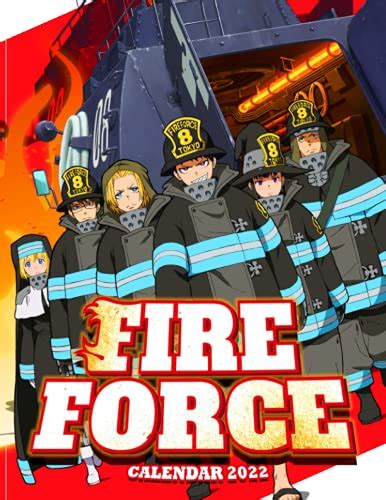 Fire Force Calendar 2022 Anime Manga Official Calendar 2021 2022