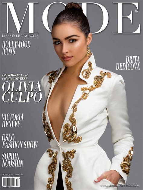 Olivia Culpo Is Cover Model For Hollywood Icons Issue Mode