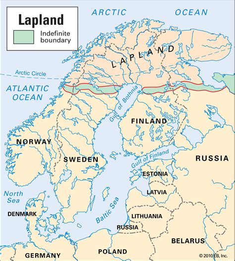 Lapland Map