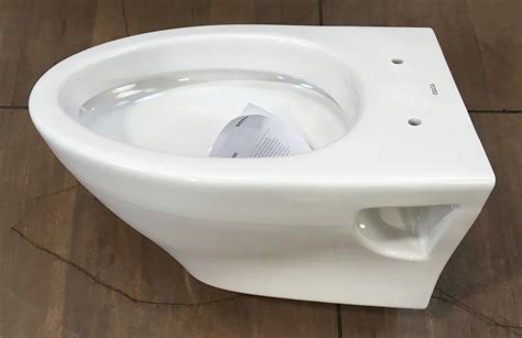 Lot Toto Aquia Wall Hung Porcelain Toilet Bowl