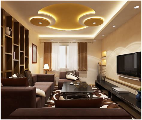 Check out the stunning false ceiling design for this modern living room. Interior Designers and Decorators in Chennai - Vgosh ...