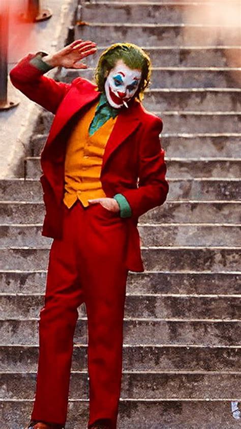 Joker Dance Joaquin Phoenix Joker 2019 Joker Stairs Hd Phone