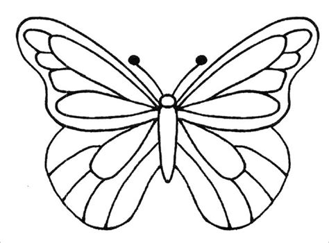 Large Butterfly Templates Free Clipart Best