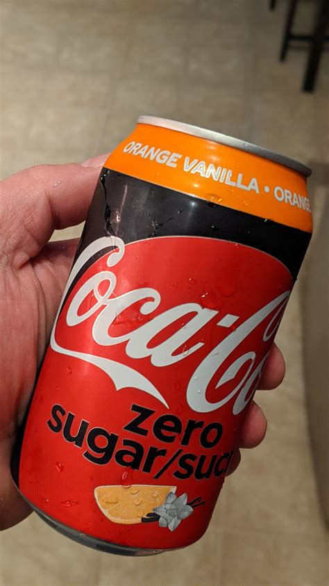 Ive Never Seen Orange Vanilla Coke Before Is This New To Ottawa R