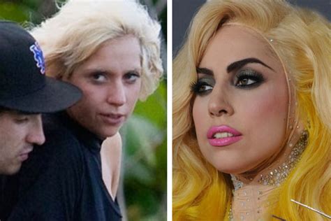 Lady Gaga Lady Gaga Without Makeup What A Difference