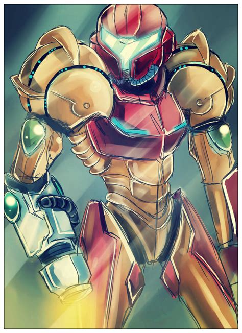 Samus Aran Varia Suit By Daadia On Deviantart