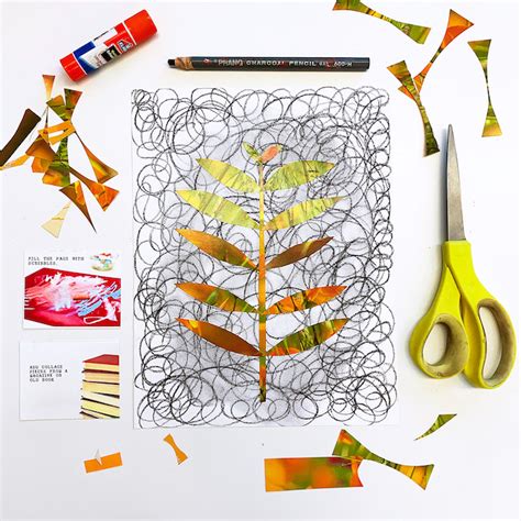 Scribble Art Collage A Playful Drawing Idea Laptrinhx News