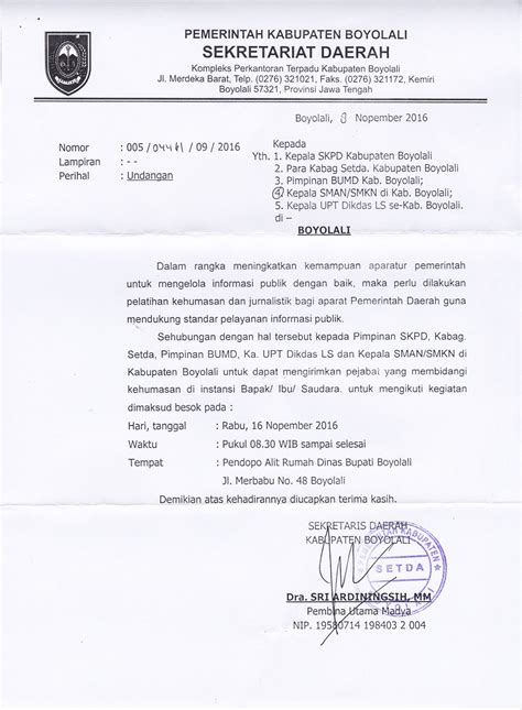 Contoh surat pengantar keterangan domisili tempat tinggal dari rt. INFO SMA SMK KABUPATEN BOYOLALI: UNDANGAN PELATIHAN ...