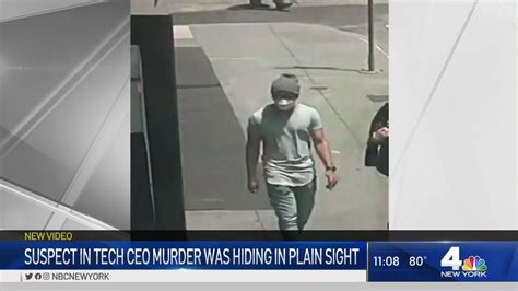 New Video Traces Tech Ceo Murder Suspects Actions After Killing Nbc