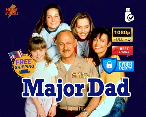Major Dad Complete Tv Show Digital Download All Season And Etsy