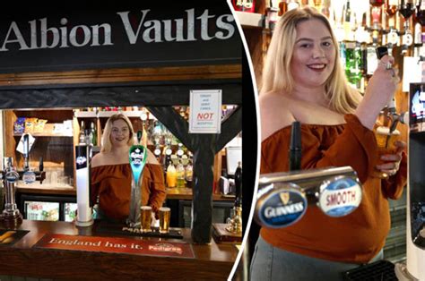 Teen Becomes UK S Babeest Pub Landlady Daily Star