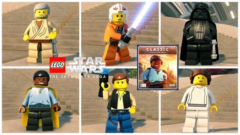 All Classic Character Pack Characters In Lego Star Wars The Skywalker