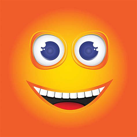 Clip Art Of Funny Man Big Happy Smile Face Illustrations Royalty Free
