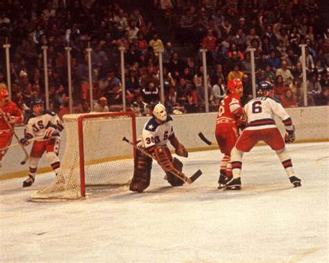 1980 Usa Hockey Vs Ussr Glossy 8x10 Photo Jim Craig Print Poster