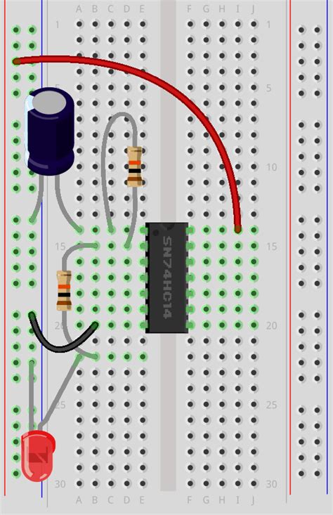 Build Instructions The Blinking Light Circuit Build Electronic Circuits