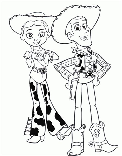Woody From Toy Story Pictures Coloring Home