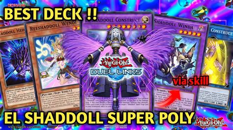 El Shaddoll Super Polymerization And New Skill Shadow Weaving Power