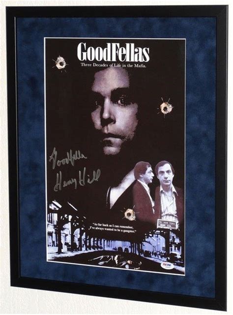 Goodfellas Mobster Henry Hill Originally Hand Signed Catawiki