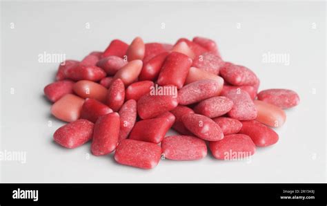 Pile Of Sweet Chewing Gums On White Background Stock Photo Alamy