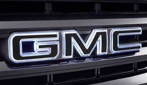 2020 Sierra 1500 | Emblems | Black GMC | Illuminated | Front Grille