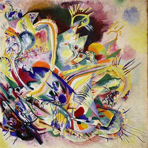 Wassily Kandinsky — Untitled Improvisation V 1914