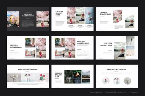 Creative Gallery Powerpoint Template Creative Gallery Powerpoint Templates Templates