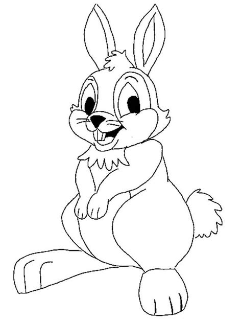 Rabbit coloring pages for kids. Rabbits coloring pages. Download and print rabbits ...