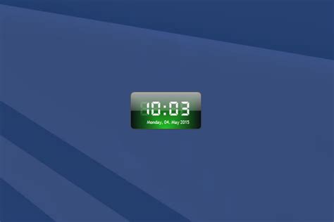 Digital Clock Windows 10 Gadget Win10gadgets