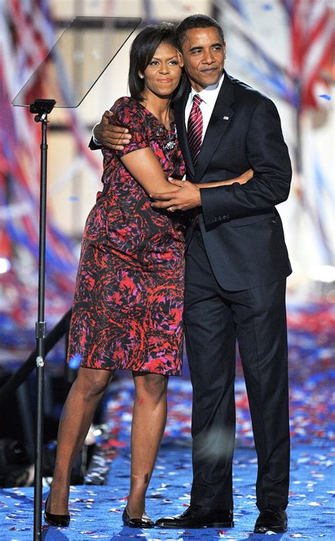 Historic Embrace From President Obama And Michelle Obamas Sweetest