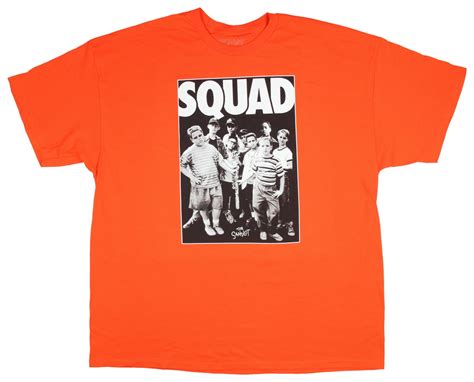 The Sandlot T Shirt Mens Squad Hashtag Baseball Graphic Tee