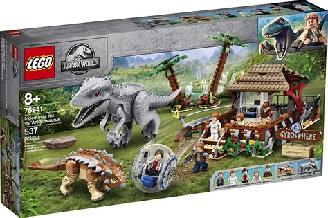 Lego Jurassic World Indominus Rex Vs Ankylosaurus Awesome Dinosaur