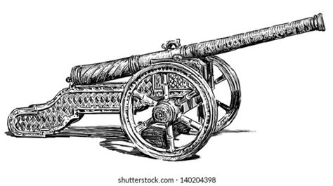 antique cannon stock vector royalty free 140204407 shutterstock