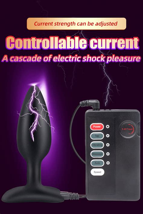 Electric Shock Sissy Punisher Butt Plug Sissy Lux