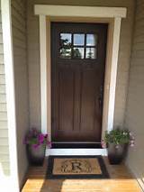 Pictures of New Door Exterior
