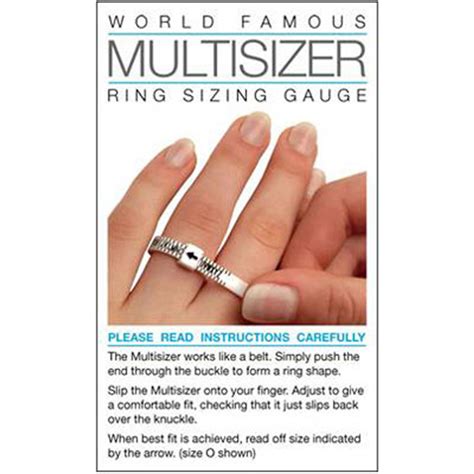 Discover Your Finger Size With Our Ring Sizing Gauge
