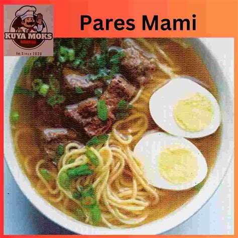 Pares Mami With Egg Scout Meal