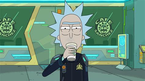 Image S3e7 Drinking Coffeepng Rick And Morty Wiki Fandom Powered