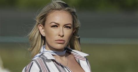 Paulina Gretzky Shows Off Her Physique While On Vacation Watch Video