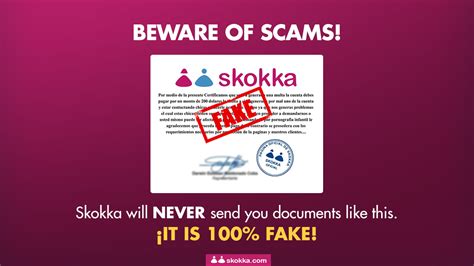 skokka warns its users about scams and frauds skokka official blog