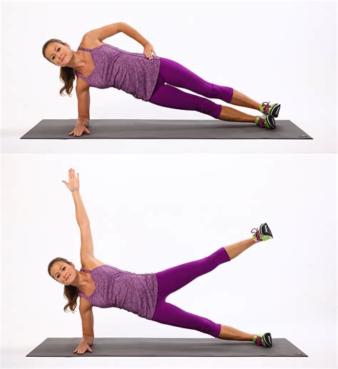 Elbow Plank With Leg Lift Inner Thigh Exercises Popsugar Fitness