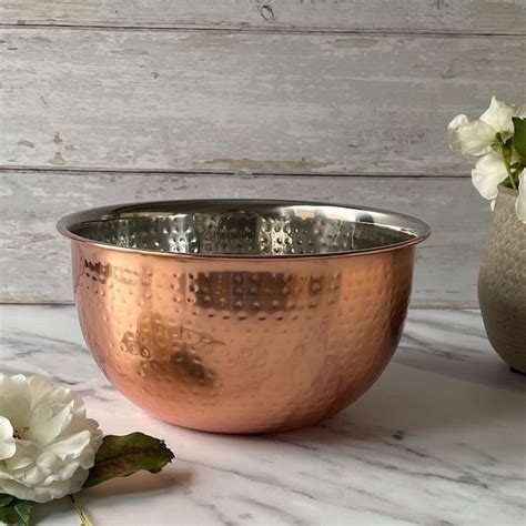 Vintage Copper Bowl Etsy UK