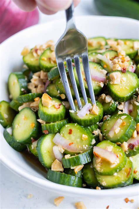 List Of 10 Cucumber Asian Salad