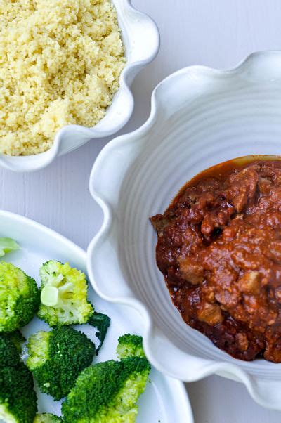 Moroccan Beef Or Lamb With Couscous And Broccoli Gimme The Recipe You