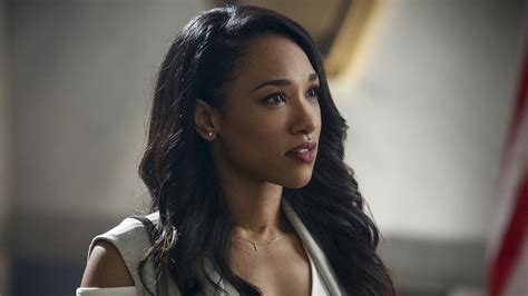 The Flash Candice Patton Talks Crossovers And Iris And Barry S