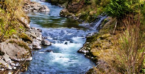 Artistic Flowing River Free Stock Photo Public Domain Pictures