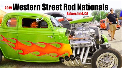 Wild Hot Rods At The Western Street Rod Nationals In Bakersfield Ca