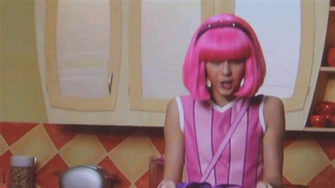 Lazytown With Chloe Lang Behind The Scenes Youtube